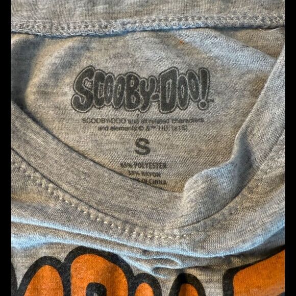 Scooby Doo Mystery Machine Gang Grey Tee Shirt Unisex Small - Picture 3 of 6